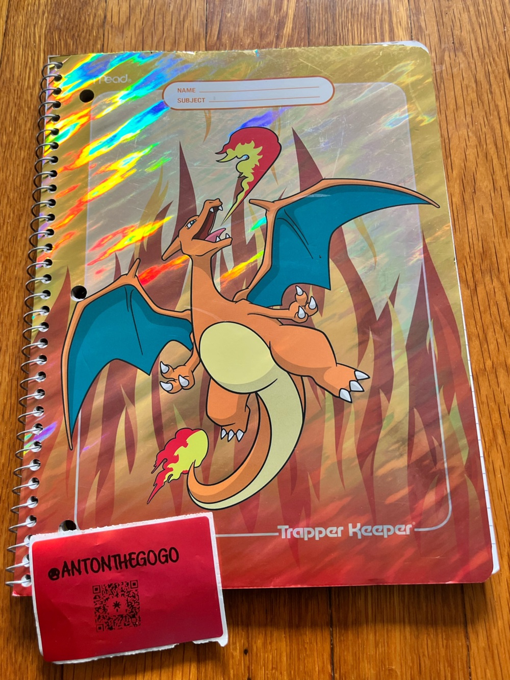 Pokemon x Target Charizard Trapperkeeper Mead Notebook 30th Anniversary NEW